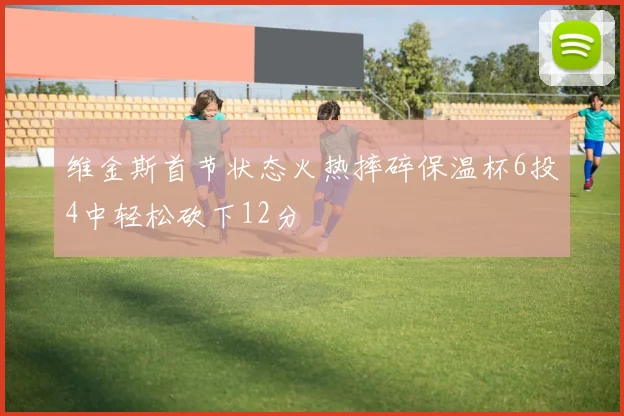 维金斯首节状态火热摔碎保温杯6投4中轻松砍下12分